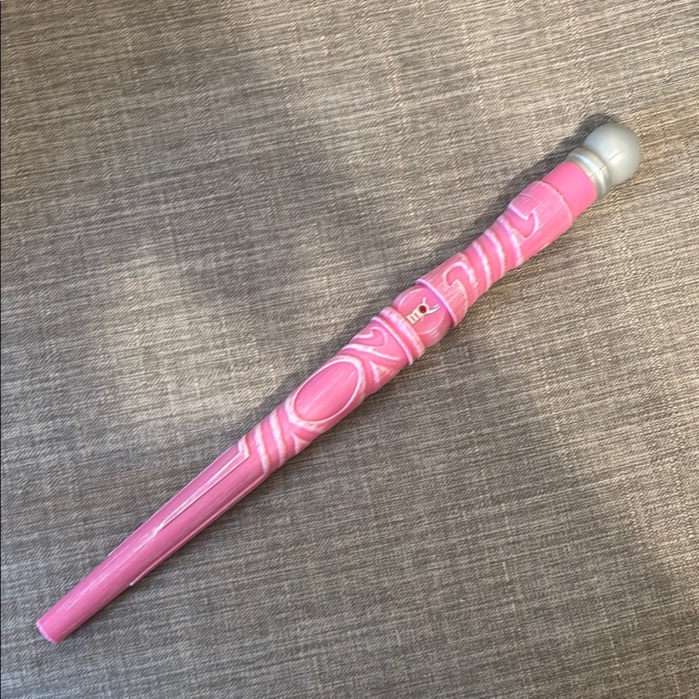Pink and Silver MagiQuest Wand plus Topper